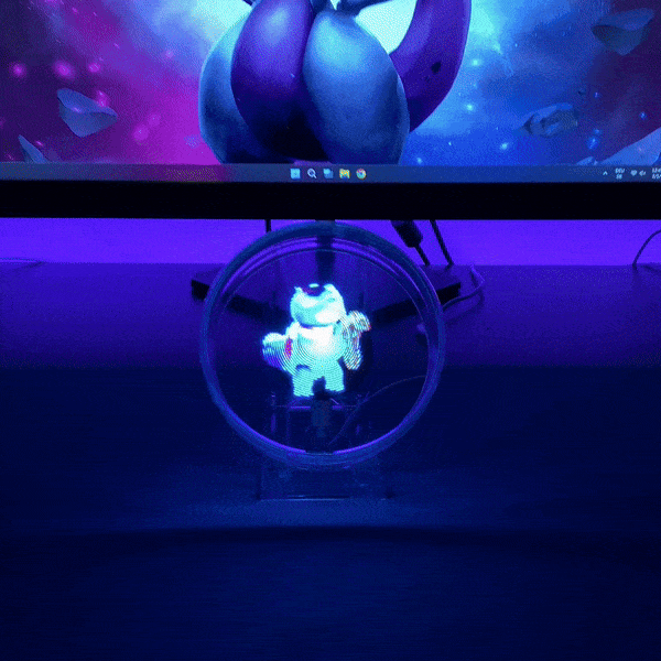 MyHoloScreen™ Mini Desktop Hologram Fan